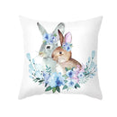 Axyaa Rabbit Flower Grass Ring Egg Pillow Sleeve Axyaa Sofa Seat Chair Decor