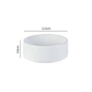 Axyaa Ceramic Cylindrical Dessert Sushi Plate Set for Molecular Cuisine Tableware