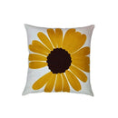 Axyaa Retro Embroidered Square Sofa Pillows for American Rustic Style Décor