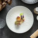 Axyaa Matte Ceramic Stone Pattern Serving Plate Dish Kitchen Tableware