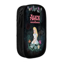 Axyaa Wonderland Pencil Case: Large Storage Bag for School or Cosmetics