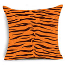 Axyaa Animal Print Throw Pillow Case Collection for Home Sofa Chair Decor