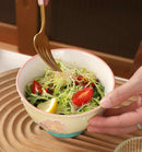 Axyaa Tulip Student 3D Relief Rice Bowl - Children's Tableware