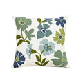 Axyaa Floral Embroidery Pillowcase Cover for Home Decor