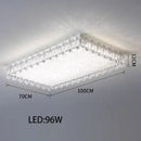 Axyaa Crystal LED Ring Chandelier: Modern Dimmable Ceiling Light for Living Room Décor