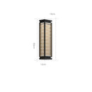 Axyaa Stainless Steel LED Wall Lights: Waterproof, Anti-Rust, Cubical Design