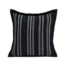 Axyaa Chenille Striped Geometric Cushion Cover Set