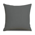 Axyaa Grey Geometric Linen Cushion Cover for Sofa Living Room Decor