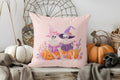 Axyaa Halloween Ghost Flower Hat Pillow Cover for Sofa Bedroom Car
