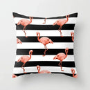 Axyaa Flamingo Pattern Cushion Cover 45*45cm