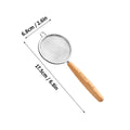 Axyaa Stainless Steel Flour Sieve Fine Mesh Strainer Colander Pastry Baking Tools