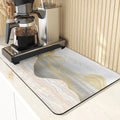 Silicone Plant Pattern Table Mat for Kitchen - Axyaa Landscape Style Decor