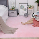 Axyaa Faux Rabbit Fur Rug Large Size Warm Bedroom Living Room Decor
