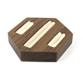 Axyaa Polygonal Ring Earrings Jewelry Display Stand Plate