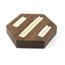 Axyaa Polygonal Ring Earrings Jewelry Display Stand Plate