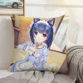 Axyaa Kawaii Cushion Cover 45 × 45: Decorative Pillowcase for Home, Car, Bed - 50x50 Size