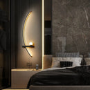 Axyaa Modern LED Wall Lights for Living Room, Bedroom, Study - Indoor Decorative Fixtures