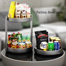 Axyaa Rotating Seasoning Storage Organizer Shelf