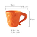 Axyaa European Ceramic Coffee Mug - Exquisite Tea Cup for Home, Breakfast, or Gifts