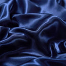 Axyaa Silky Satin King Pillowcase Luxury Comfort Solid Color Smooth Queen Cover