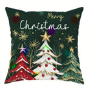 Axyaa Christmas LED Pillowcase, Santa Snowman Tree Design for Home Party Décor