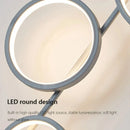 Axyaa Nordic LED Wall Sconce Black Minimalist Long Strip Light Fixture