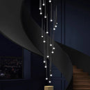 Axyaa Modern LED Pendant Light Chandeliers for Living & Dining Room Lighting