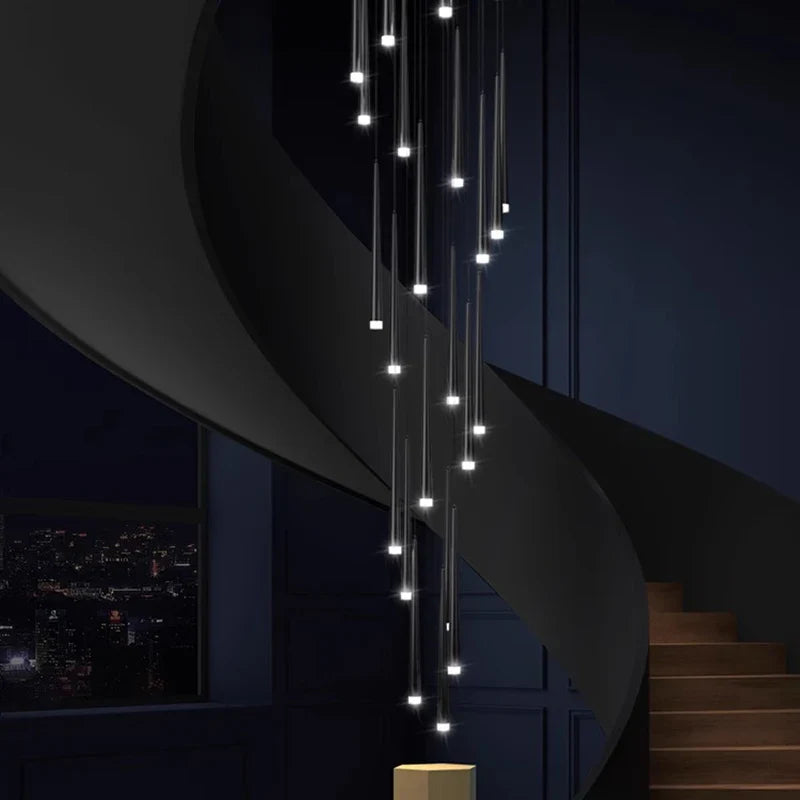 Axyaa Modern LED Pendant Light Chandeliers for Living & Dining Room Lighting
