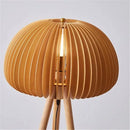 Axyaa Wooden Tripod Floor & Table Lamp Set for Living Room Bedroom Decor