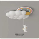 Axyaa Rainbow Cartoon Eye Protection Ceiling Lamp for Kid's Room & Living Room