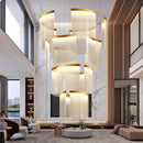 Axyaa Modern LED Ceiling Lamp Chandelier for Bedroom and Dining Room