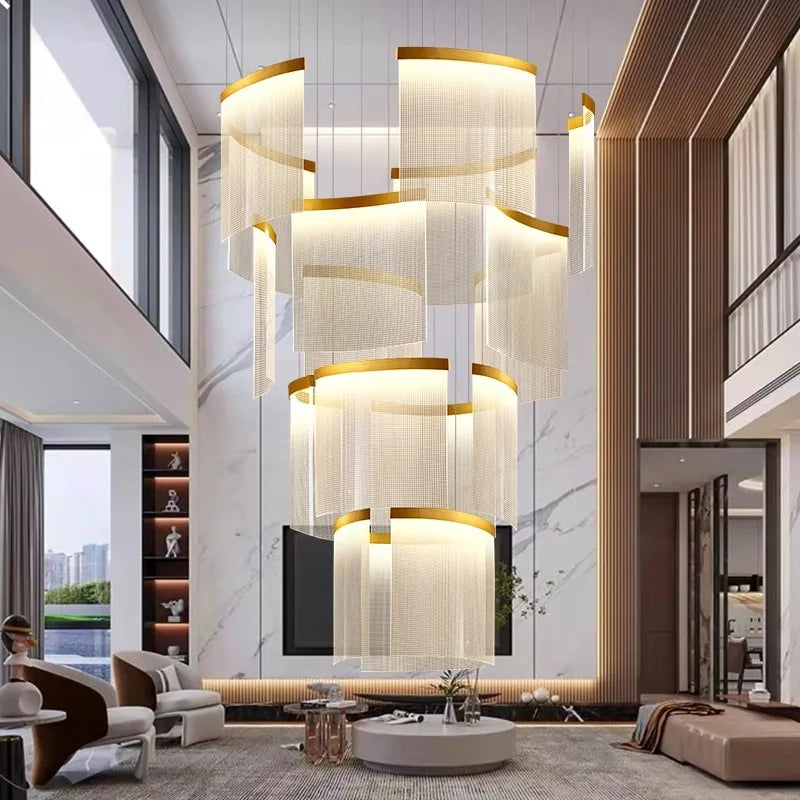 Axyaa Modern LED Ceiling Lamp Chandelier for Bedroom and Dining Room