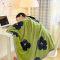 Axyaa Milk Velvet Wearable Blanket: Soft & Warm Flannel Shawl for Adults & Kids