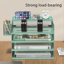 Axyaa Desk Organizer Stackable Tray Set with Pen Holder