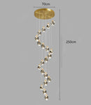 Axyaa LED Pendant Light Chandelier for Home Decor & Indoor Lighting