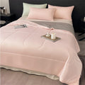 Axyaa Lightweight Cooling Comforter: Soft Smooth Air Condition Blanket for Summer