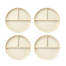 Axyaa Round Divided Diet Plate - Microwave & Dishwasher Safe Dinnerware