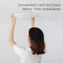 Axyaa Smart LED Ceiling Lamp: Remote Dimmable Ultra-thin 24W 36W for Living Bedroom