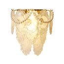 Axyaa Crystal Wall Lamp: Postmodern Living Room TV Background Creative Bedroom Light