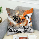 Axyaa Throw Pillow Covers for Home Decor - 45x45 Cushion Cover with Stylish Design