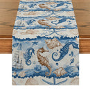 Watercolor Creature Table Runner by Axyaa: Home Kitchen Dining Room Decor