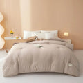 Axyaa Cotton Milk Fleece Winter Quilt - Thick & Warm Soybean Fiber Quilt