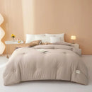 Axyaa Cotton Milk Fleece Winter Quilt - Thick & Warm Soybean Fiber Quilt