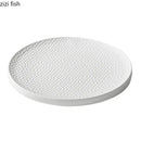 Axya Ceramic Dinner Plate: Creative & Stylish Steak Dessert Snack Tableware