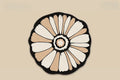 Axyaa Irregular Shape Flower Pattern Rug for Bedroom & Living Room