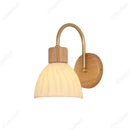 Axyaa LED Log Wall Lamp Cream Wind for Home Decor
