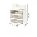 Axyaa Makeup Storage Box with Transparent Drawers for Cosmetics Organization