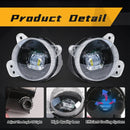 Axyaa LED Fog Lamps for VW Polo T5 Transporter Skoda Fabia Mk1 - Front Bumper Headlights