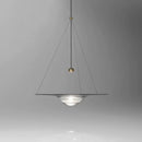 Axyaa Water-Drop Glass Bar Pendant Light: Modern, High-End, Creative Atmosphere Lamp