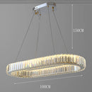Axyaa Crystal Chandelier Pendant Lamp for Living Room Dining Room Ceiling Light